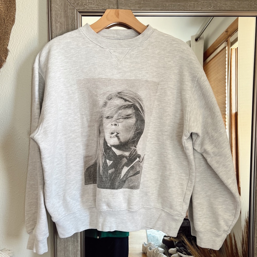 Anine Bing Ramona Sweatshirt AB X To X Brigitte Bardot